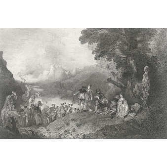 L'embarquement pour l'île de Cythère - Antoine Watteau