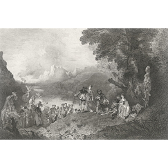 L'embarquement pour l'île de Cythère - Antoine Watteau