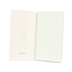 Small Notebook 8.5 x 15.7 cm "Venus - Iridescent Pink"