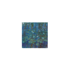 Magnet Monet - Water Lilies, Blue Reflections