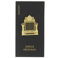 Royal Gate Versailles Metal Magnet