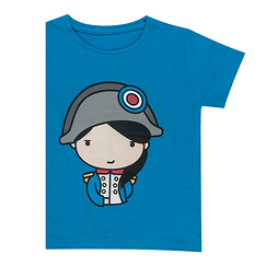 T-Shirt Enfant Napoléonette Bleu