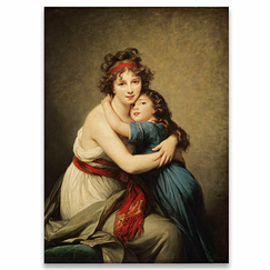 Affiche Élisabeth-Louise Vigée-Le Brun - Madame Vigée-Le Brun et sa fille