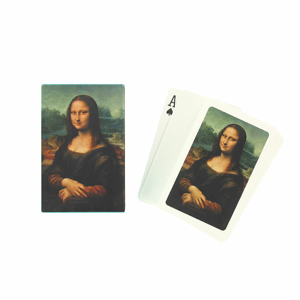 Monna Lisa "Celadon" 54 Playing cards