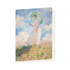 Notebook Monet - Woman with a Parasol Turned to the Left