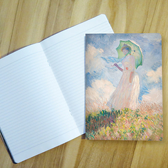 Cahier Claude Monet - Femme à l'ombrelle