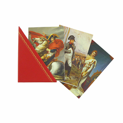 Set of 3 Notepads Napoleon with 40 plain sheets