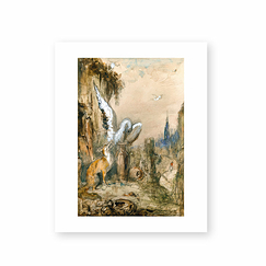 Ready-to-frame Print Moreau - The Fox and the Stork