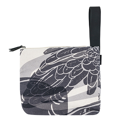 Big size Grey Pouch Wings - Marie Christine Dorner