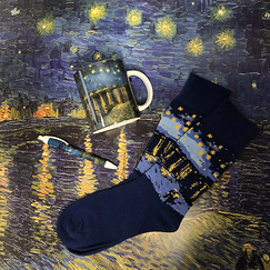 Socks Vincent van Gogh - The Starry Night - Musée d'Orsay