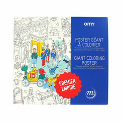 Poster géant à colorier Premier Empire - OMY