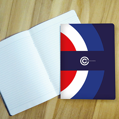 Notebook with the Constitutional Council Logo
