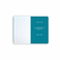 Small Notebook Mucha - Blue Decorative Documents