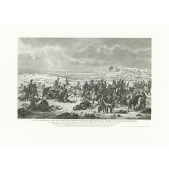Estampe Bataille d'Eylau (9 février 1807) - Louis Francois Lejeune