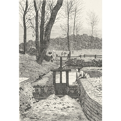 The Gate at Blainville-Crevon - Nicolle