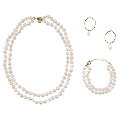 Queen Pearls's Bracelet Double-row