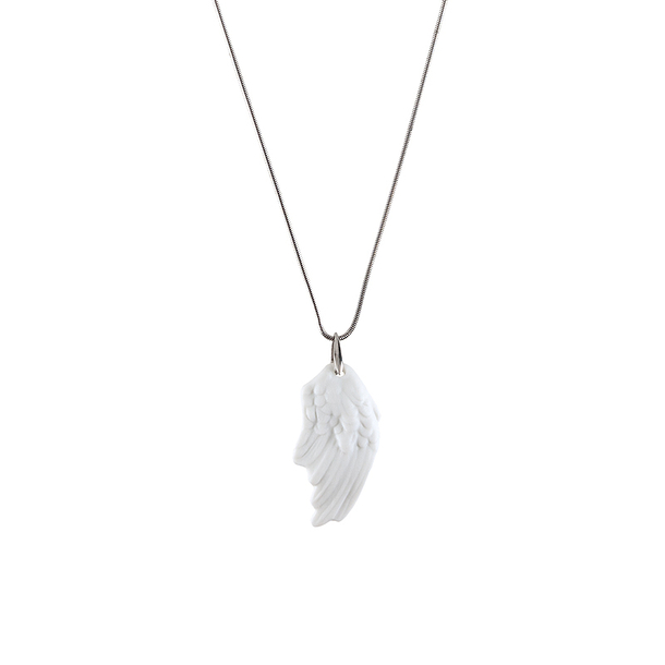 Necklace with Eros Wing Pendant