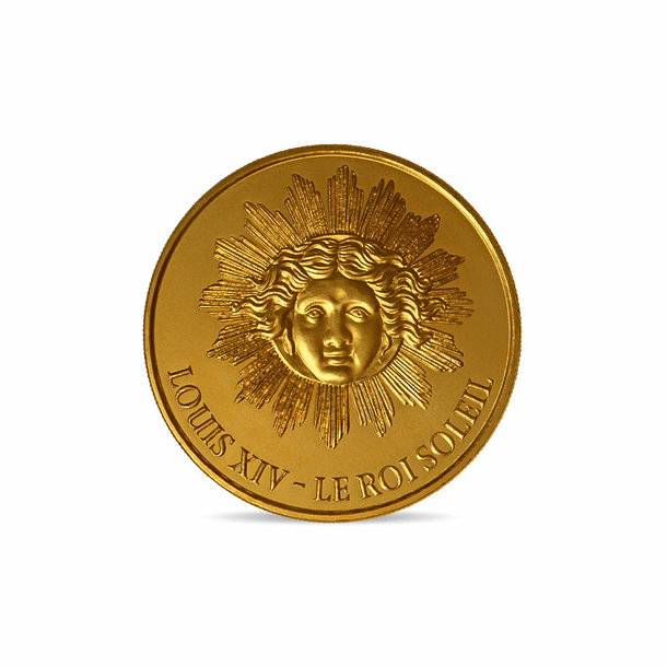 Souvenir Medal Château de Versailles - Louis XIV The Sun King - Monnaie de  Paris