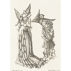 Letter C of the Alphabet of Master E.S - Cécile Reims