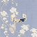 Bracelet jonc Hokusai - Cerisier et bouvreuil