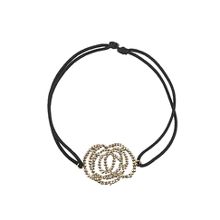 Cord bracelet "Louvre Rose" - Jean-Michel Othoniel