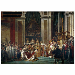Affiche Jacques-Louis David - Sacre de l'empereur Napoléon Ier - 50 x 70 cm