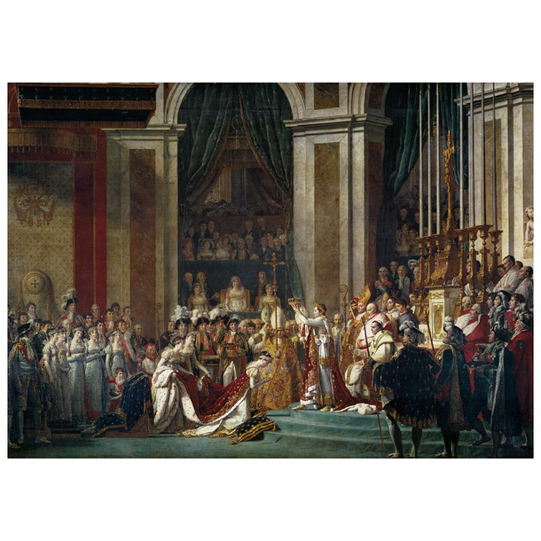 Poster Jacques-Louis David - The Coronation of the Emperor Napoleon I - 50 x 70 cm