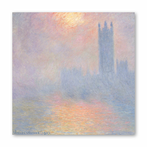 Affiche Claude Monet - Londres, le Parlement