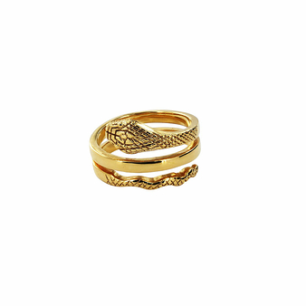 Ring with snake