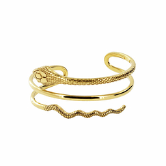 Cuff Bracelet with snake