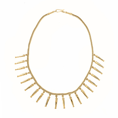 Greek necklace with pendants - Golden