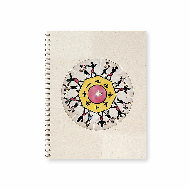 Spiral Notebook G. Ingram / Fores - Magic Circle, 1870 / Fores's Optical Illusions