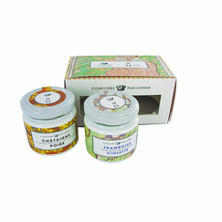 Musée d'Orsay Box set Jam Chestnut-Pear and Raspberry-Violet 2 X 100grs - Pierre Bonnard - Confiture parisienne