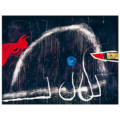 Carte postale "Miró - Peinture"