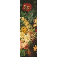 Bookmark van Frans - Vase of Flowers, Grapes and Peaches