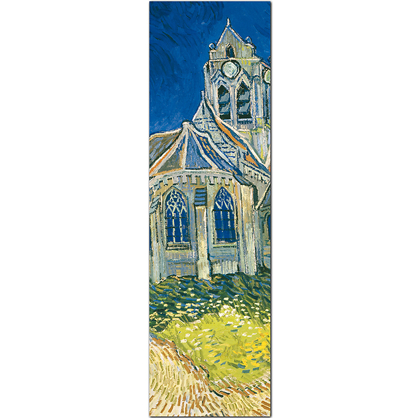Marque Page "L'église d'Auvers-sur-Oise, vue du chevet (détail)"