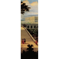 Bookmark Allegrain - View of the Palace and the Orangerie of Versailles 