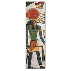 Marque Page "Stèle de la dame Taperet adorant le dieu Rê-Horakhty (détail)"