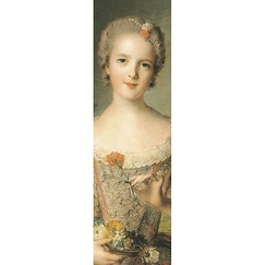 Marque page "Louise-Marie de France dite Madame Louise, fille de Louis XV (détail)"
