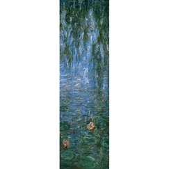 Bookmark Monet - The Water Lilies: Morning with Weeping Willows 