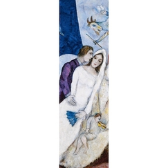 Bookmark Chagall - The Bride and Groom of the Eiffel Tower
