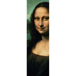 Bookmark da Vinci - The Mona Lisa (close-up)