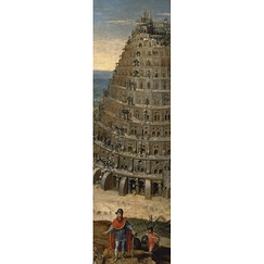 Marque page "La tour de Babel (détail)"