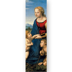 Marque page "La Vierge à l'enfant avec le petit Saint Jean-Baptiste, dite la belle Jardinière"