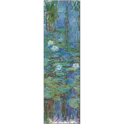 Bookmark Monet - Blue Water Lilies