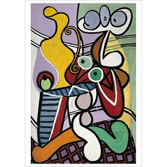 Postcard Picasso - Still Life on a Pedestal Table