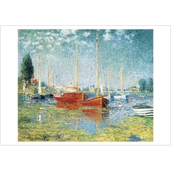 Postcard Monet - Argenteuil