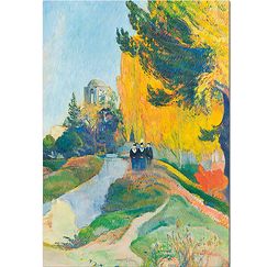 Postcard Gauguin - The Alyscamps