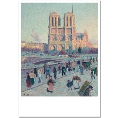Carte postale "Le quai Saint-Michel"