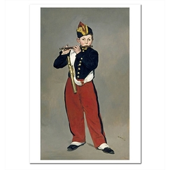 Postcard Manet - The Fifre